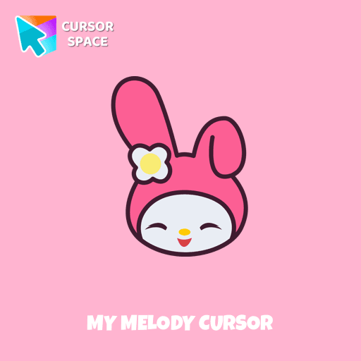 My Melody cursor arrow cursor